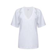Pinko Vita T-shirt White, Dam