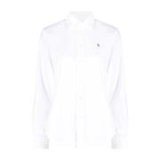 Ralph Lauren Polo Pony Bomullsskjorta White, Dam