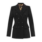 Dolce & Gabbana Dubbelknäppt blazer Black, Dam