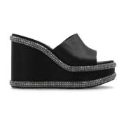 Casadei Jasmine Stratosphere kilklacksmules Black, Dam