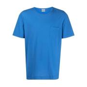 Massimo Alba Stiliga T-shirts och Polos Blue, Herr