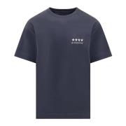 Givenchy Standard Kortärmade T-shirts Blue, Herr