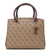 Guess Noelle Girlfriend SA Hwbg78 79060 Handväska Beige, Dam