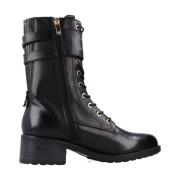 Regarde Le Ciel Lace-up Boots Black, Dam