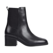 Tommy Hilfiger Svarta Chelsea Thermo Ankelboots Black, Dam