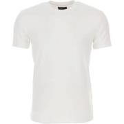 Emporio Armani Vita T-shirts och Polos för Män White, Herr