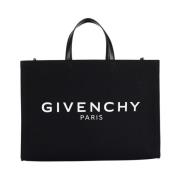 Givenchy G Mini Canvas Tote Bag Black, Dam