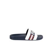 Fila Bekväma Slip-On Sandaler Blue, Herr