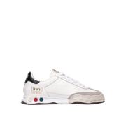 Mihara Yasuhiro Minimalistiska Herbie Low Sneakers White, Herr