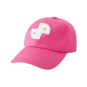 Patou Bomull Rosa Keps - Unisex Pink, Dam