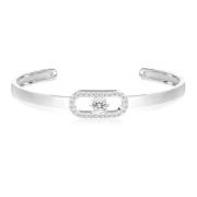 Sif Jakobs Jewellery Ellisse Carezza Silverarmband Gray, Dam