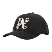 Palm Angels Monogram Keps Black, Herr