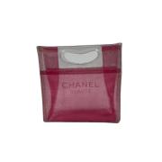 Chanel Vintage Förägande Rosa Plastväska Pink, Dam