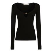 Philosophy di Lorenzo Serafini Svarta Sweatshirts för Kvinnor Black, D...