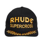 Rhude Truck Supercross Hatt Black, Unisex
