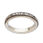 Werkstatt:Munchen 925 Silverring Gray, Unisex