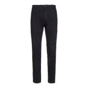 C.p. Company Stretch Sateen Chino Byxor Black, Herr