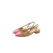 Toral Luisa Ballerina Sandaler Beige, Dam