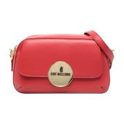 Love Moschino Rosa Cross Body Väska Pink, Dam