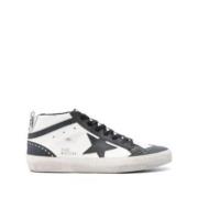 Golden Goose Mid Star Lädersneakers Multicolor, Herr