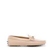 Tod's Läderloafers - Klassisk Modell Beige, Dam