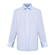 Brioni Klassisk skjorta Blue, Herr