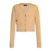 Fabiana Filippi Cashmere cardigan Beige, Dam