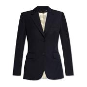 Golden Goose Blazer med kavajslag Blue, Dam