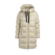 Parajumpers Beige Harmony Lång Dunjacka Beige, Dam