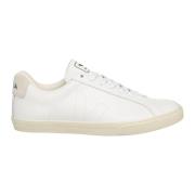 Veja Enkla Snörade Sneakers White, Dam