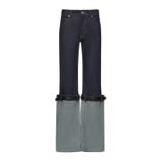 Coperni Hybrid Denim Byxor Blue, Dam