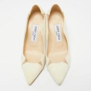 Jimmy Choo Pre-owned Pre-owned Laeder klackskor White, Dam