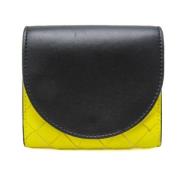 Bottega Veneta Vintage Pre-owned Laeder plnbcker Yellow, Dam