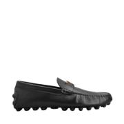 Tod's Gommino Bubble Läderplatta Skor Black, Herr