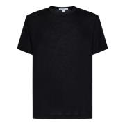 James Perse T-Shirts Black, Herr