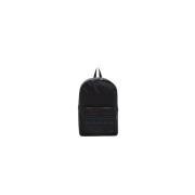 Fred Perry Logo Nylon Ryggsäck Black, Unisex