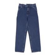 Carhartt Wip Straight Jeans Blue, Herr