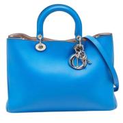 Dior Vintage Pre-owned Laeder totevskor Blue, Dam