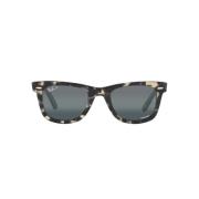 Ray-Ban Rb2140 Solglasögon Original Wayfarer Chromance Polarized Multi...