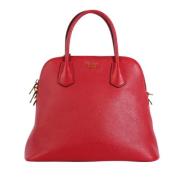 Prada Vintage Pre-owned Laeder handvskor Red, Dam