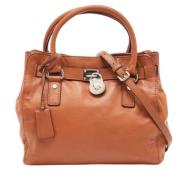 Michael Kors Pre-owned Pre-owned Laeder totevskor Brown, Dam