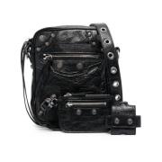 Balenciaga Le Cagole Messenger Väska - Svart Black, Herr