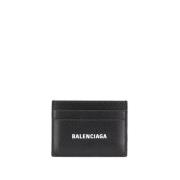 Balenciaga Stilfullt Kortkontanthållare Black, Herr