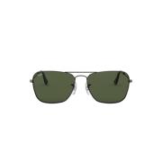 Ray-Ban Rb3136 Solglasögon Caravan Polarized Green, Dam