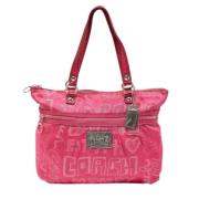 Coach Pre-owned Pre-owned Canvas totevskor Pink, Dam