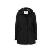 Woolrich Arctic Parka i Ramar Cloth Black, Dam