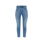 Diesel 1984 Slandy-High super-skinny jeans Blue, Dam