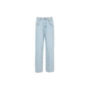 Margaux Lonnberg Vintage Blue Straight Jeans Blue, Dam