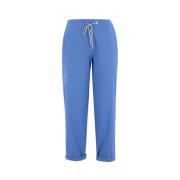 Le Tricot Perugia Sweatpants Blue, Dam