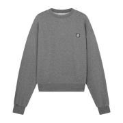 Maison Kitsuné Stilren Sweatshirt Gray, Dam